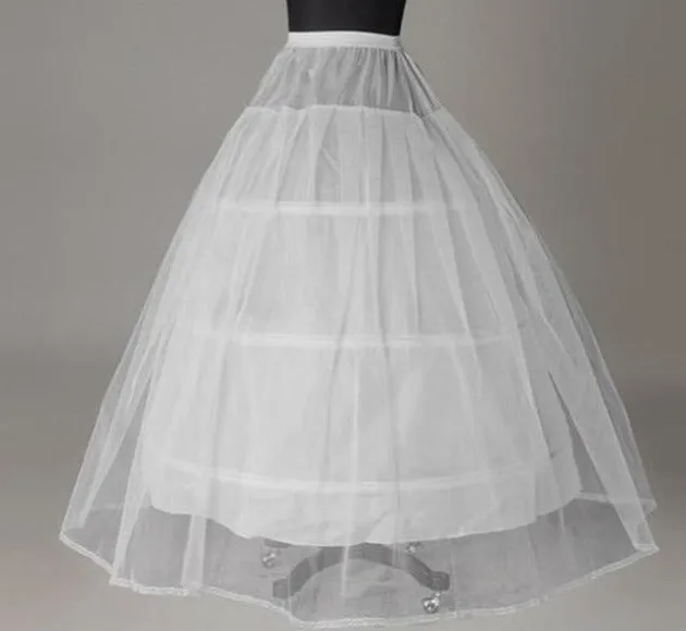 A-Line 3 Hoop Petticoat 6 Hoop Ball Gown Plus Size Mermaid Slips Underskirts