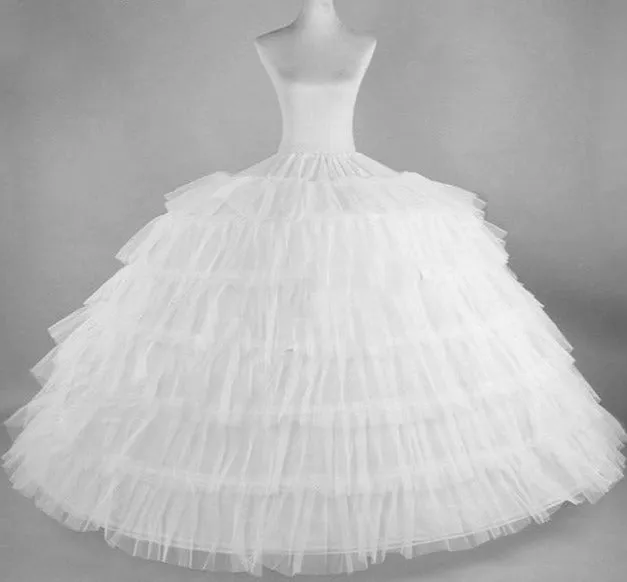 A-Line 3 Hoop Petticoat 6 Hoop Ball Gown Plus Size Mermaid Slips Underskirts