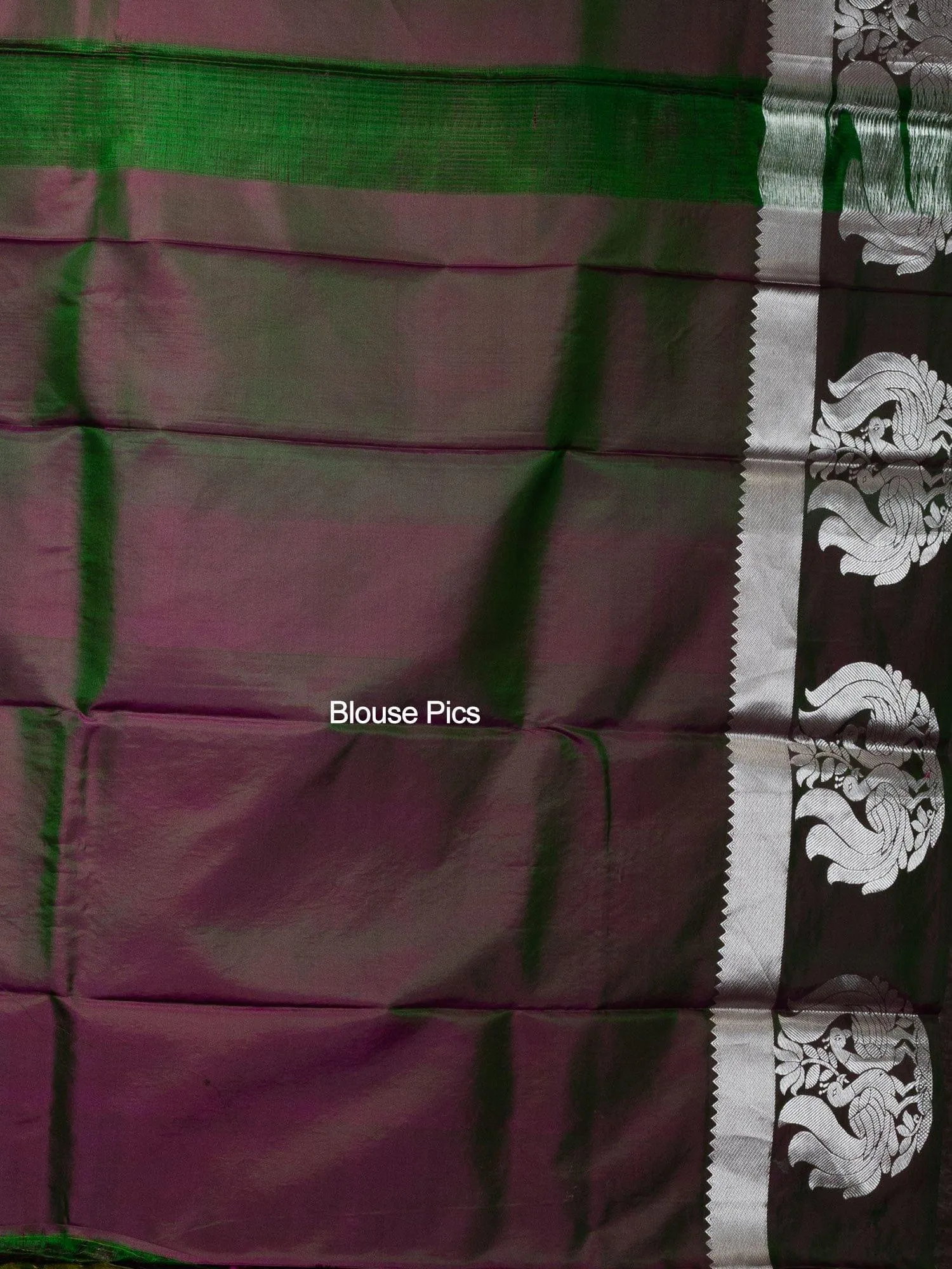 Allover Magenta Kanjivaram Silk Saree