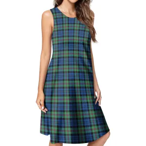 Baird Ancient Tartan Womens Casual Dresses