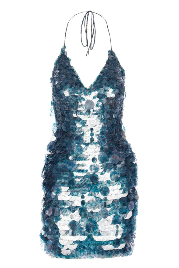 Beatriz Camacho Nuit Sequins Dress