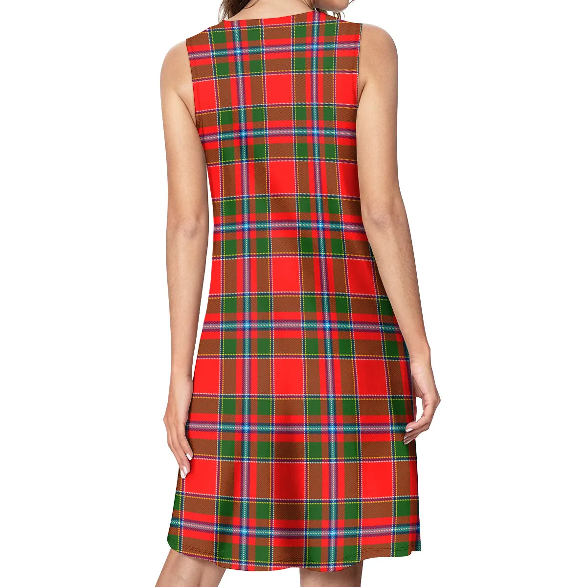 Butter Tartan Womens Casual Dresses