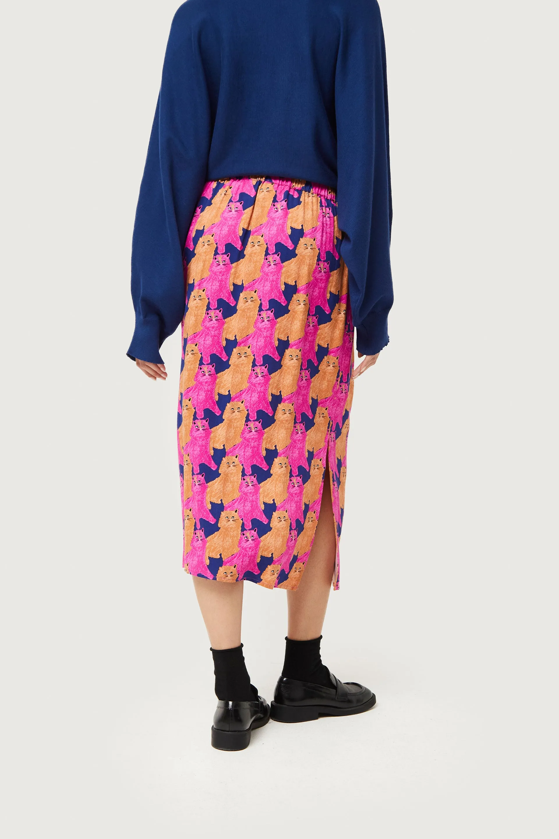 Compañia Fantastica - Meow Mix Midi Skirt