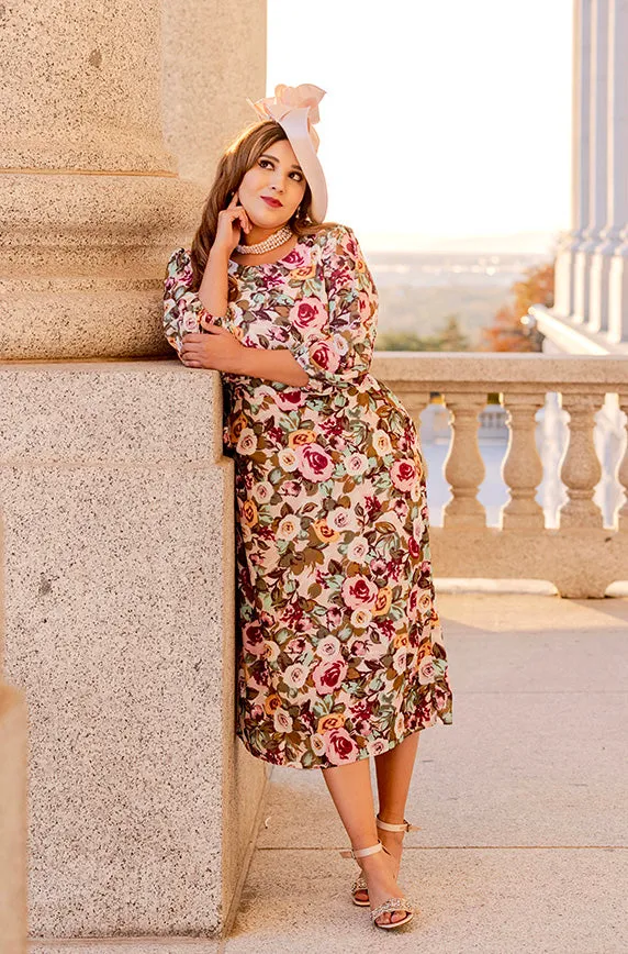 Eloise Rose Multi Floral Dress - DM Exclusive