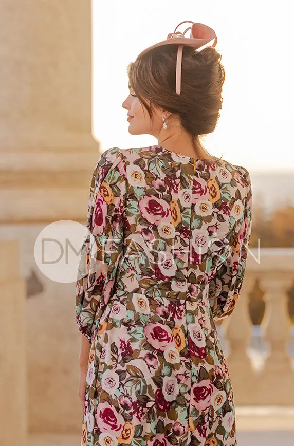 Eloise Rose Multi Floral Dress - DM Exclusive