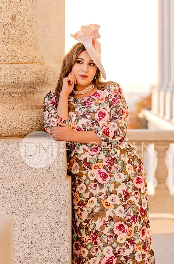 Eloise Rose Multi Floral Dress - DM Exclusive