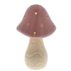 Joe Davies 19cm Mushroom Glow Lamp Medium Pink