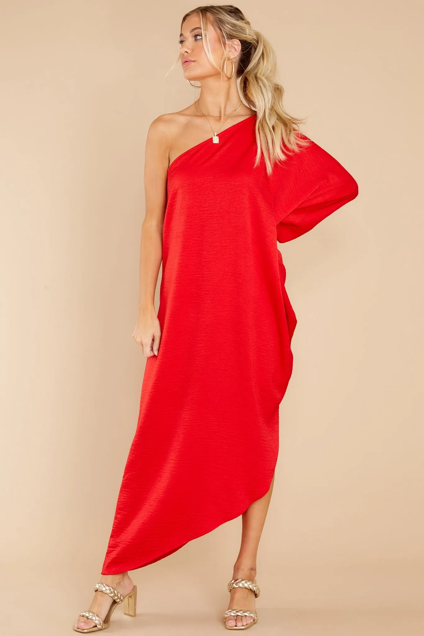 Like Royalty Red Maxi Dress