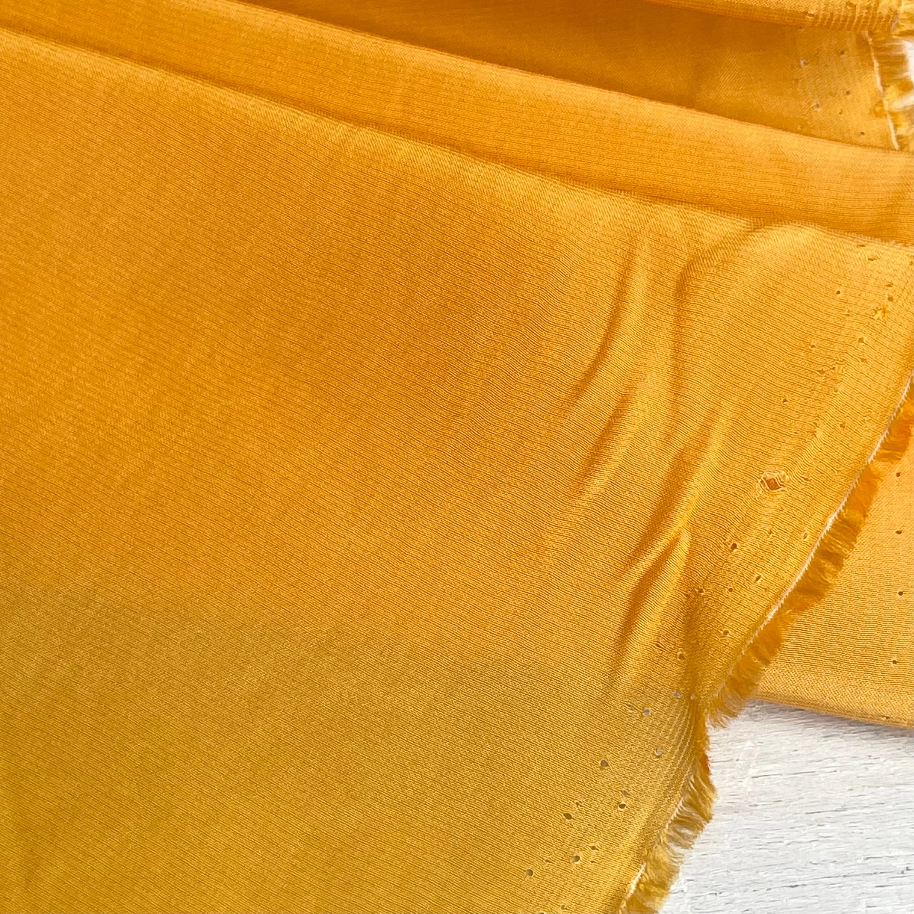 Marigold Silk Crepe de Chine