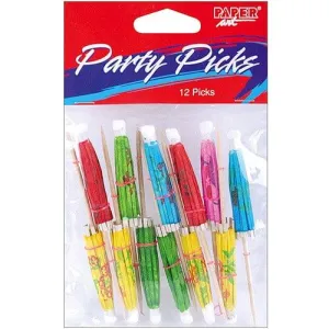 Parasol Tropical Assorted Party Picks