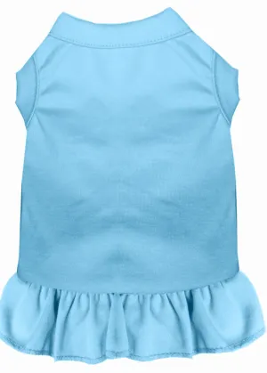 Plain Pet Dress Baby Blue Sm (10)