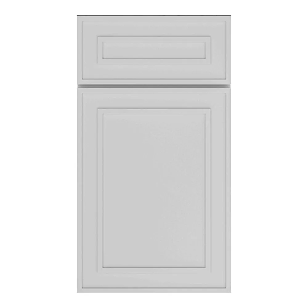 RTA - Elegant Shaker White - Wall High Cabinets with 1 Door 2 Shelf - 18"W x 36"H x 12"D