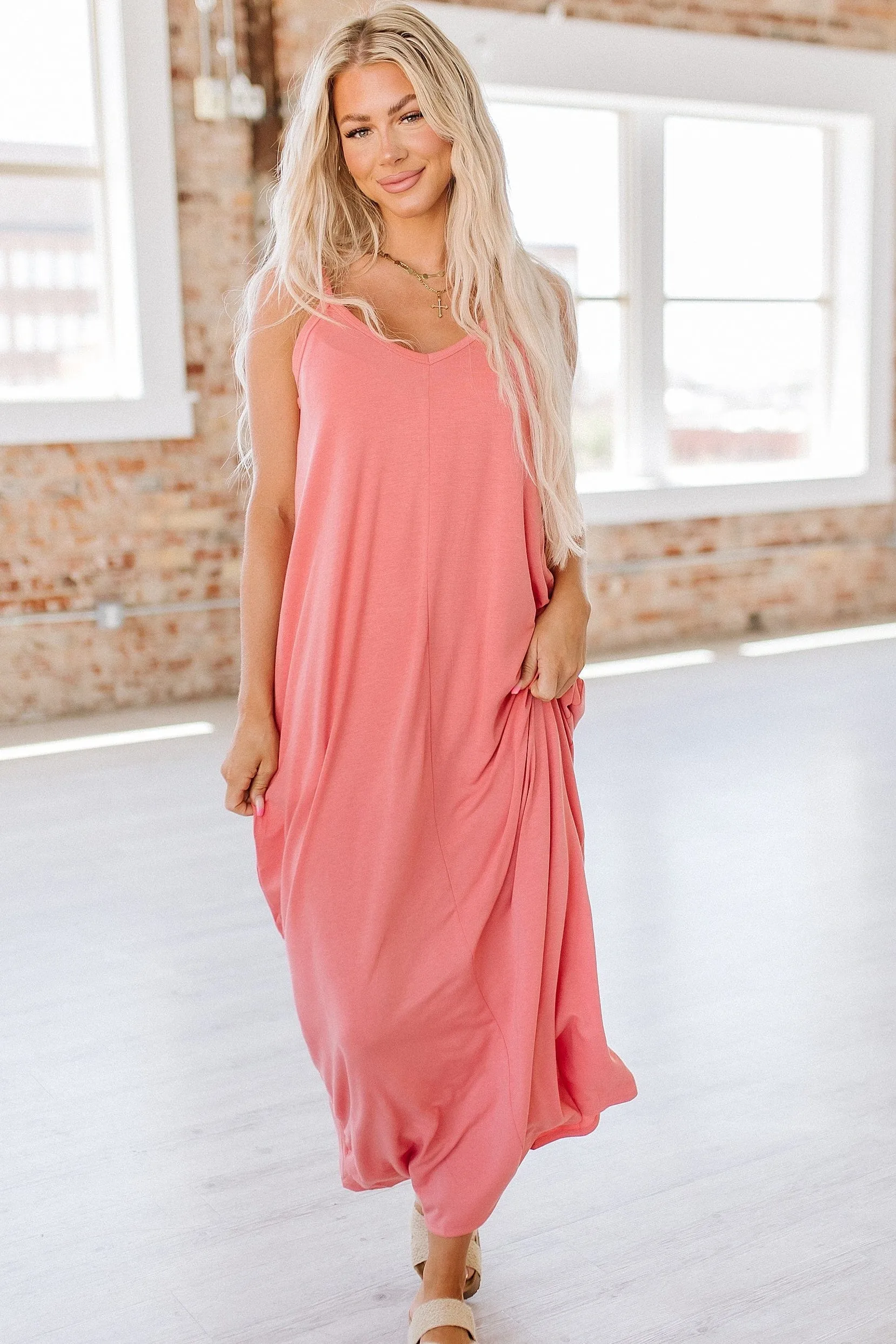 SALE - V-Neck Pocket Maxi | S-XL