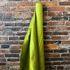 Shoreline Silk in Chartreuse - 44"/45" Wide