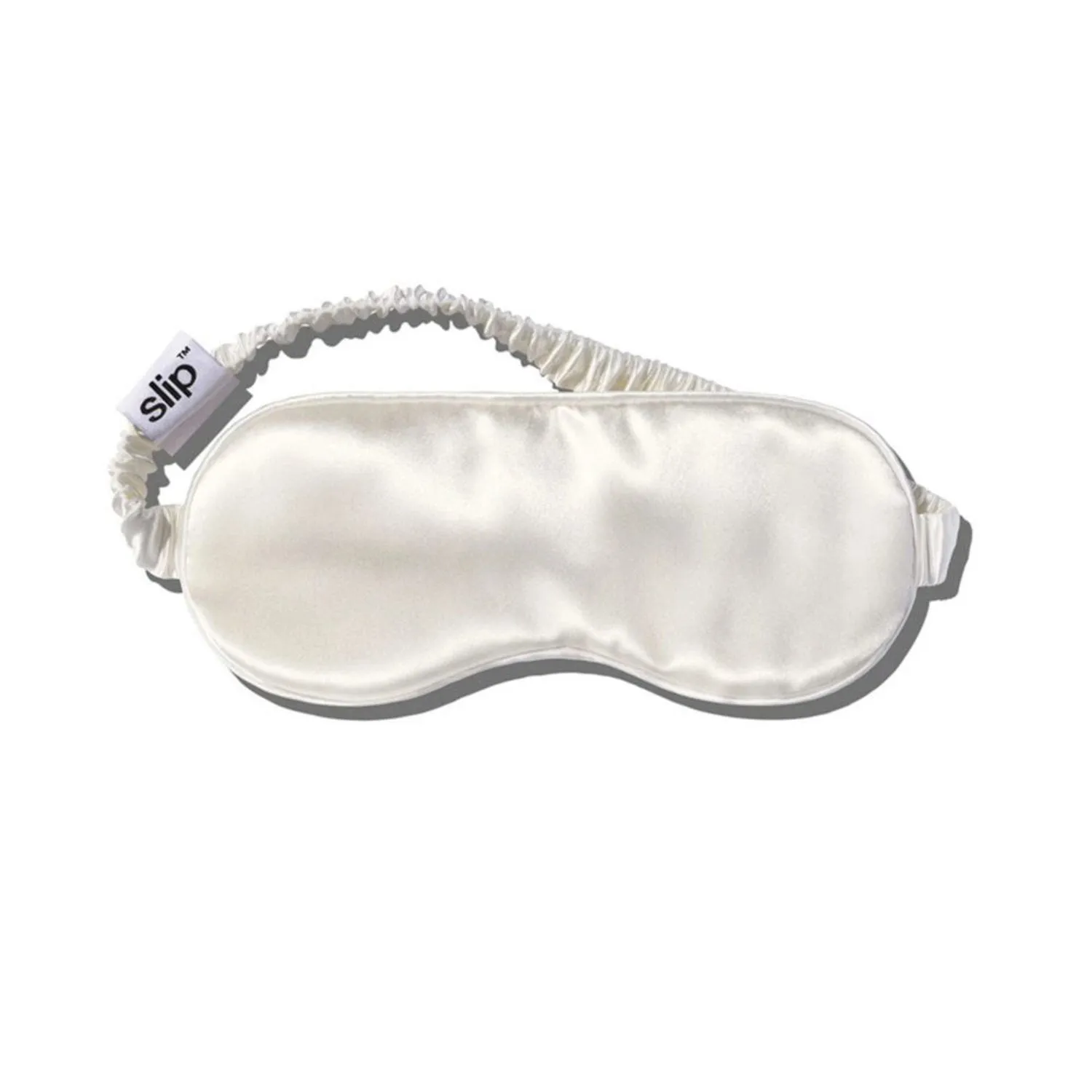 slip | silk sleep mask | ivory white - DC