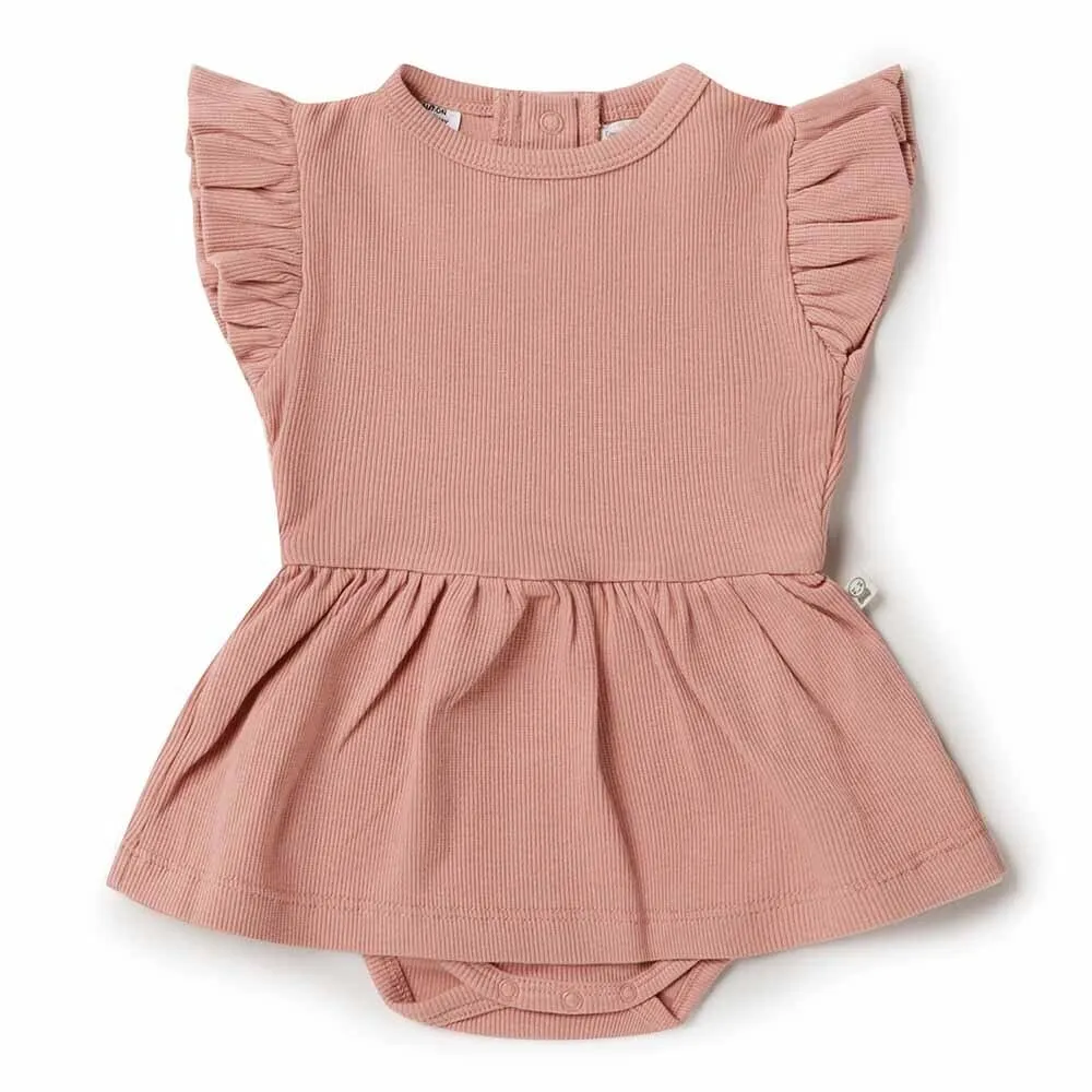 Snuggle Hunny Rose Organic Dress