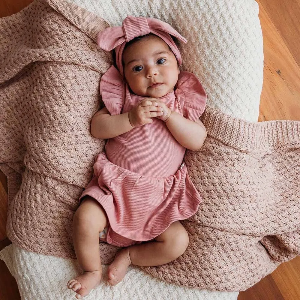 Snuggle Hunny Rose Organic Dress