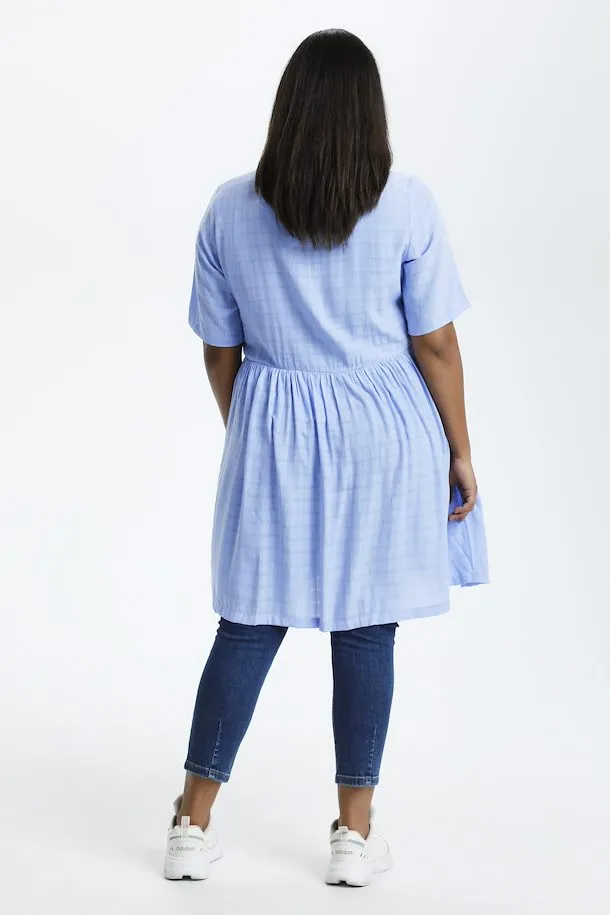 The Filora Dress - Ice Blue - PLUS