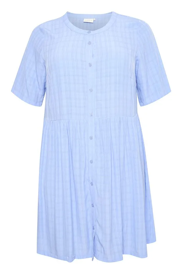 The Filora Dress - Ice Blue - PLUS