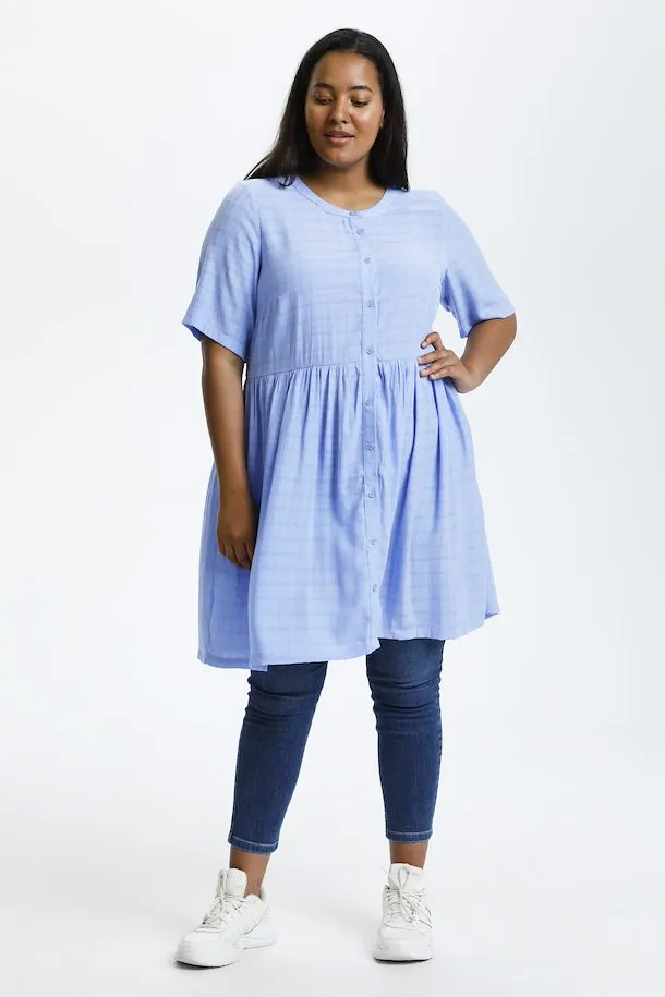 The Filora Dress - Ice Blue - PLUS