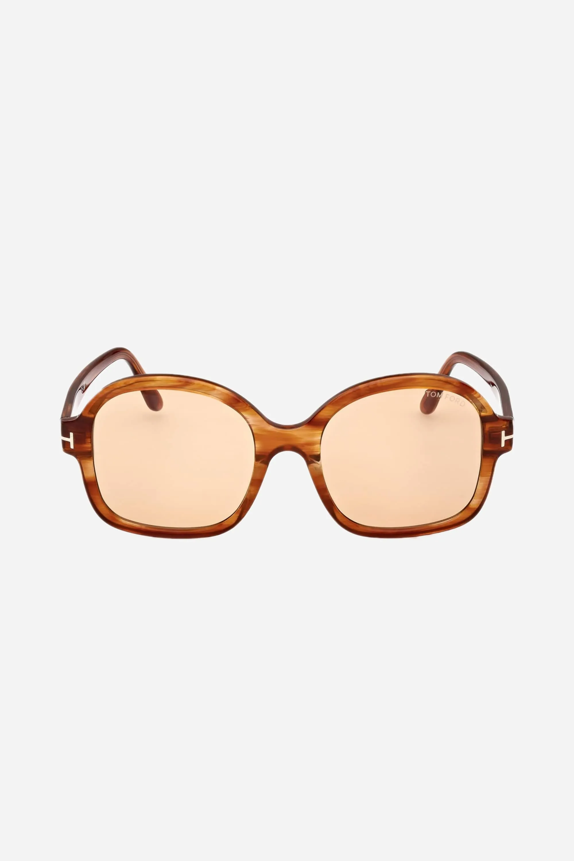 Tom Ford butterfly eye sunglasses in dark havana