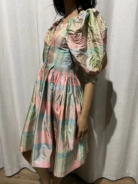 Vintage Silk  Dress #W164